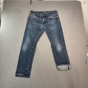 Gap Slim Coup É Troite Indigo Slim Rinsed Selvedge Fits 30x27